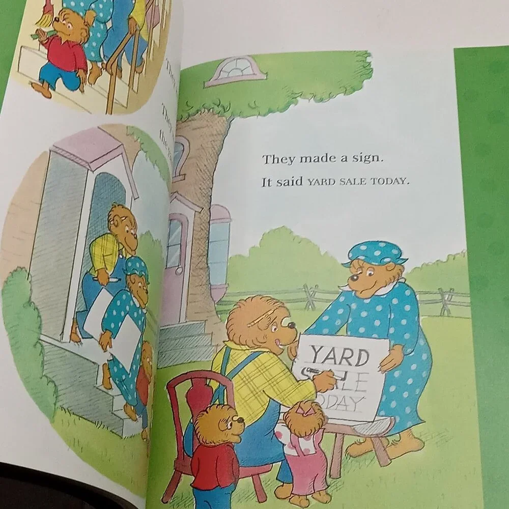 BERENSTAIN BEARS SPRING Easter Storybook Favorites 7 Stories HC w/STICKERS - Picture 8 of 11